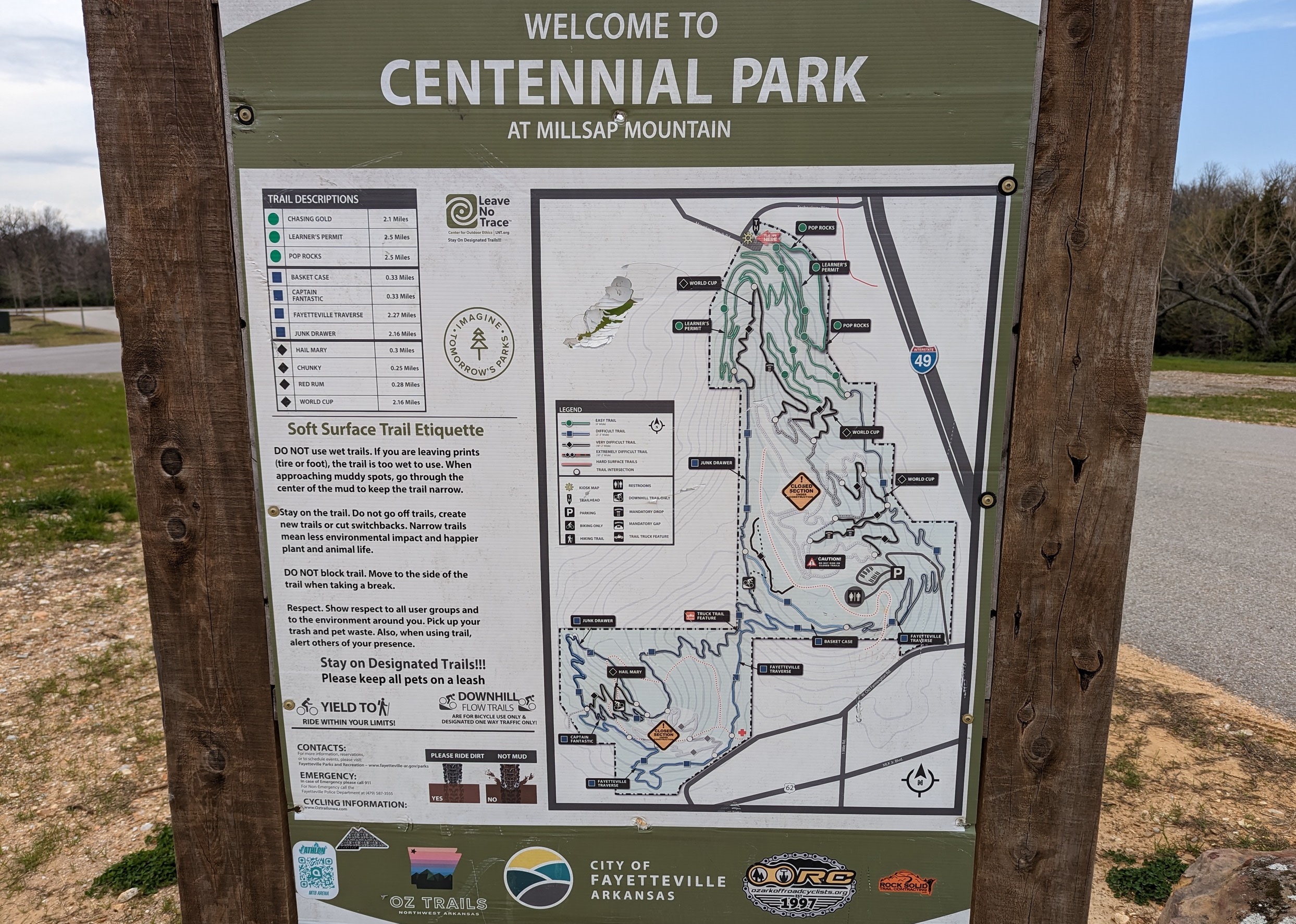 Centennial park best sale at millsap mountain